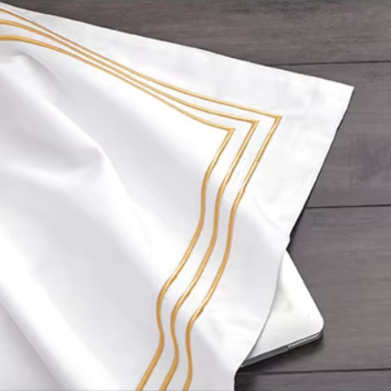 Taie d'oreiller en coton Egyptien