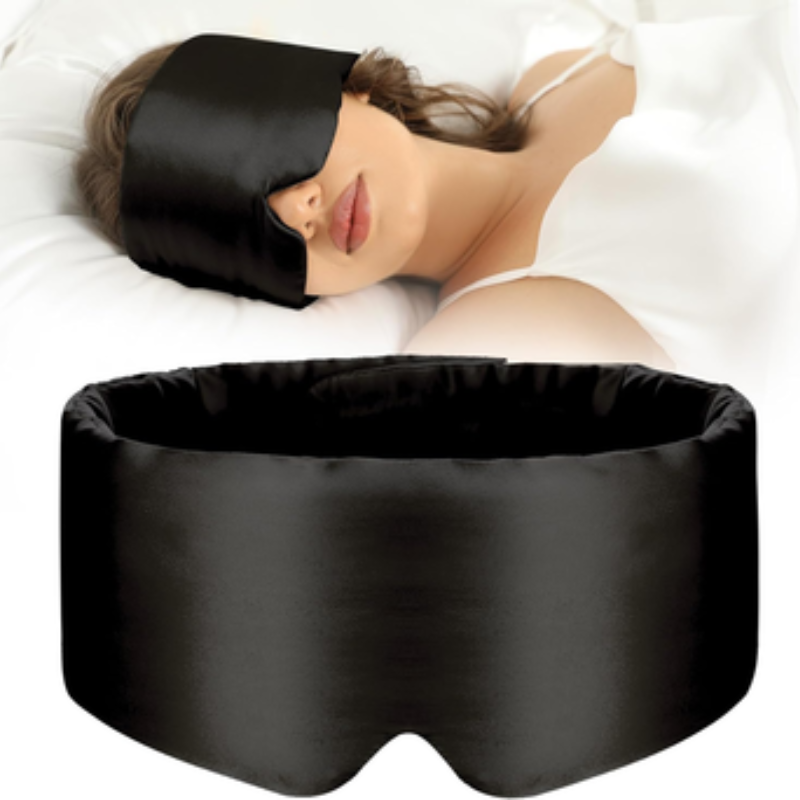 Masque de sommeil en soie de mûrier
