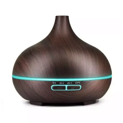 Diffuseur en bois d'huiles essentielles 550ml + Télécommande