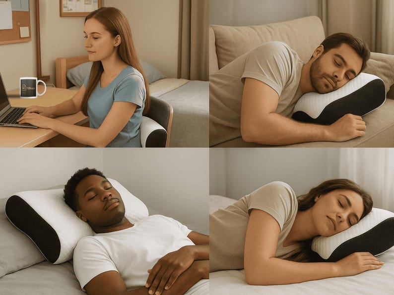 Oreiller en mousse, de forme papillon