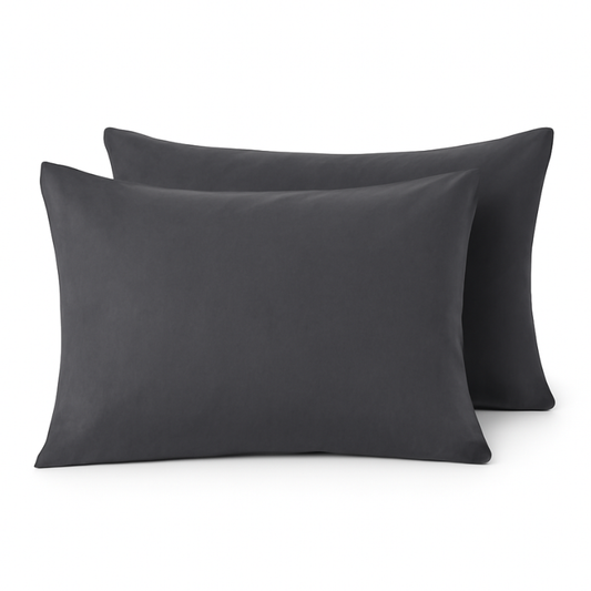 Taie d'oreiller en Coton - Couleur unie